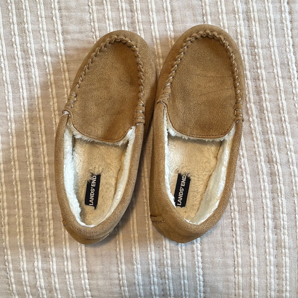 Lands End Kid Slippers size 5